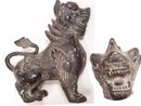 Antique PRIMITIVE DRAGON IDol of a Monument