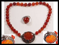 19 CENTURY DRAGON SNAKE Necklace vintage