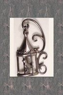 Victorian BIRD CAGE sterling SIGNED brooch