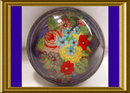 Civil WAR Paperweight DOME HORSE bridle Rosette