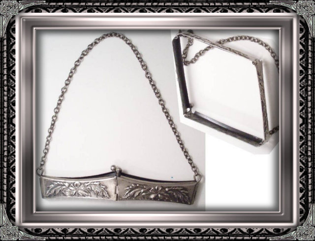 Antique art Nouveau mechanical Purse frame