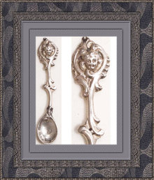 ANtique CHerub Victorian sterling MASTER SALT
