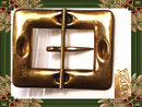 Fancy SIGNED ARTS and Crafts SASH BUCKLE