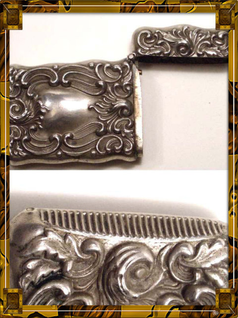 Exquisite Victorian Repousse ornate Matchsafe