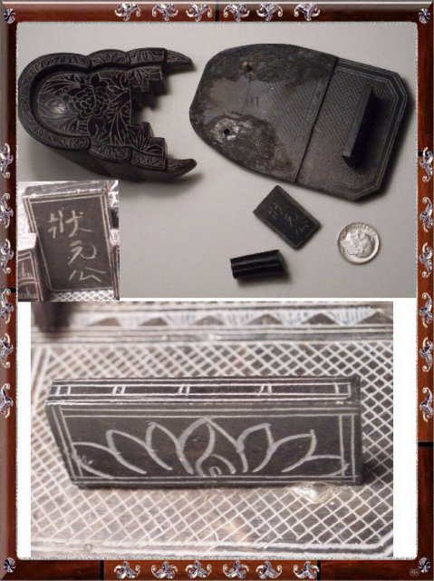 ANtique Chinese sarcophagus Grand TOur Coffin