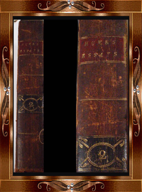 Rare OUT OF PRINT 1779 Essay Treatises HUME