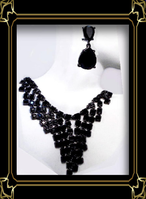 GLITZ Glamour FINE Designer Signed Parure