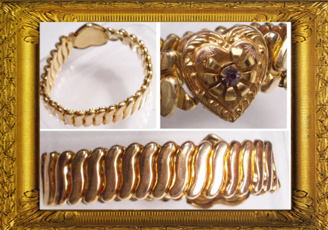 Deco amethyst SWEETHEART expansion bracelet