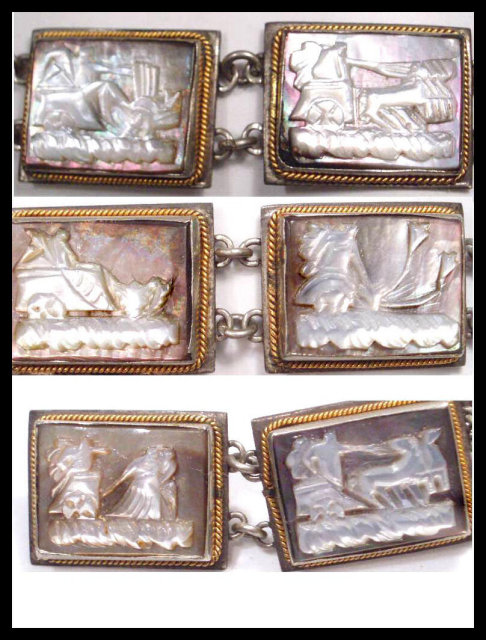 Victorian Mythological CAMEO bracelet BOOK REF