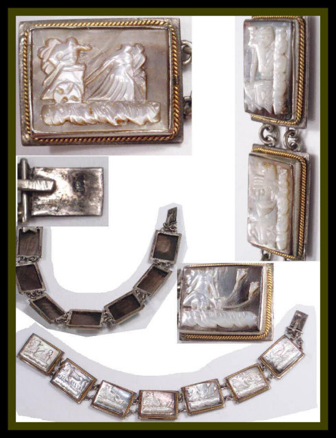 Victorian Mythological CAMEO bracelet BOOK REF