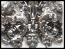 Victorian Vinaigrette Bacchus Cherub Chatelaine