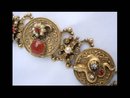 Gothic jewel snake Cameo bookchain bracelet