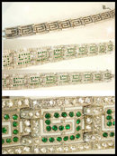 Vintage Deco 450 RS PAVE Bookpiece bracelet