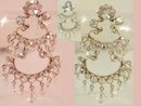 LONG GLITZY DIVA Gypsy chandelier earrings