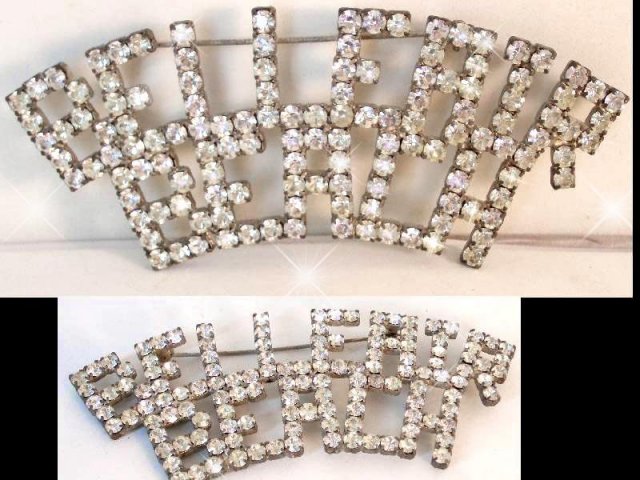 HUGE Grand Tour BRooch Belleair & history