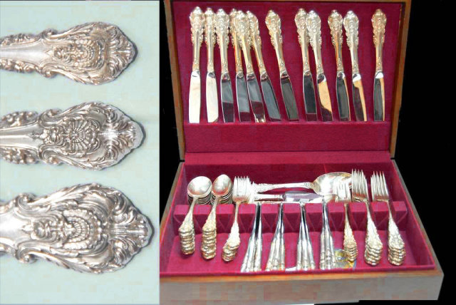 Sir Christopher Wallace sterling silverware 75p