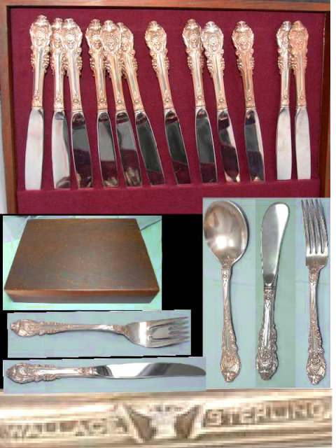 Sir Christopher Wallace sterling silverware 75p
