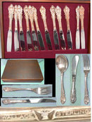 Sir Christopher Wallace sterling silverware 75p