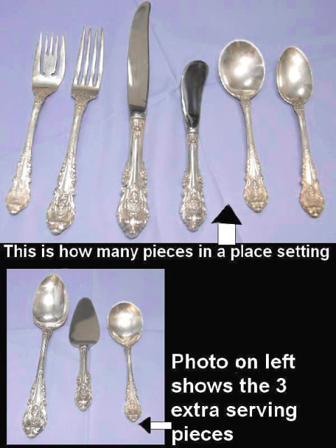 Sir Christopher Wallace sterling silverware 75p