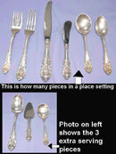 Sir Christopher Wallace sterling silverware 75p
