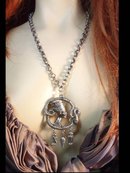 Exotic Egyptian SNAKE Cleopatra LARGE necklace