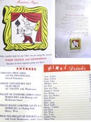 Rare Billy Roses Diamond Horseshoe 1940's menu