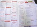 Rare Billy Roses Diamond Horseshoe 1940's menu