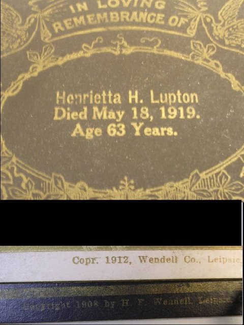 Vintage 1800's Death funeral Remembrance Cards Postmortem