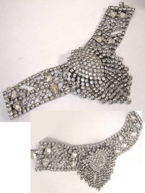 UNusual 2 PIece Weiss Vintage 7 row bracelet
