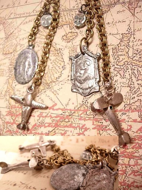 Controlling Lost Souls Earrings MIraculous Mary and St ANthony too