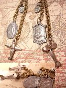 Controlling Lost Souls Earrings MIraculous Mary and St ANthony too