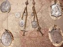 Controlling Lost Souls Earrings MIraculous Mary and St ANthony too