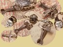 Controlling Lost Souls Earrings MIraculous Mary and St ANthony too