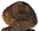 Vintage fur FIsher hat with original box and tags.