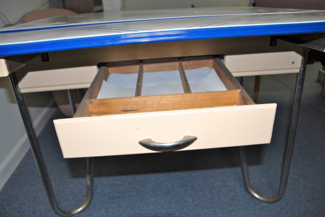 1940's-1950's Enamel-Top Kitchen Table