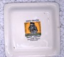 A Pot of Shamrocks Lucky Hand-Painted vintage Dish