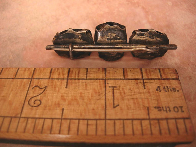 ANtique Grand Tour Genuine Scarab Victorian brooch