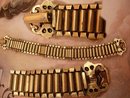 Vintage Art Deco Bookchain Bracelet pearls carnelian and more jewels