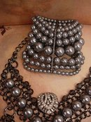 Statement Chandelier necklace HUGE bracelet EDWARDIAN style DRAMATIC