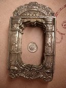 ORnate ANtique Victorian Religious Folding Icon Frame