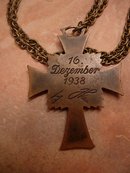 Enamel Cross of Honor of the German Mother NEcklace