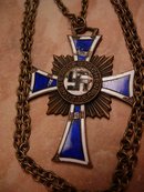 Enamel Cross of Honor of the German Mother NEcklace