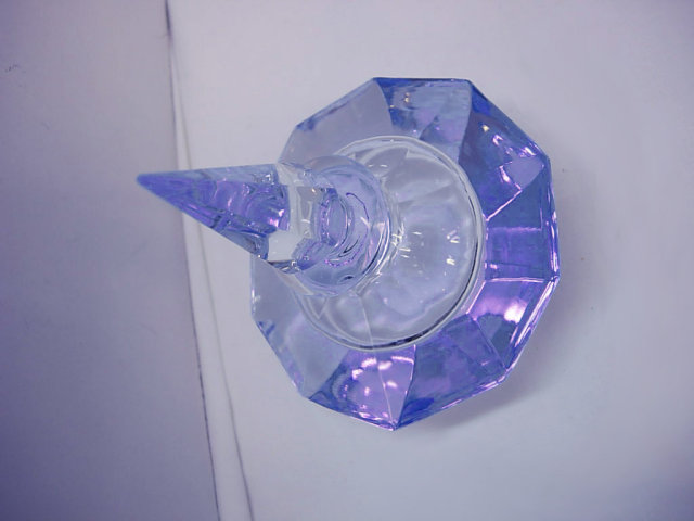 Large Blue Perfume Very Genie in a bottle and magical