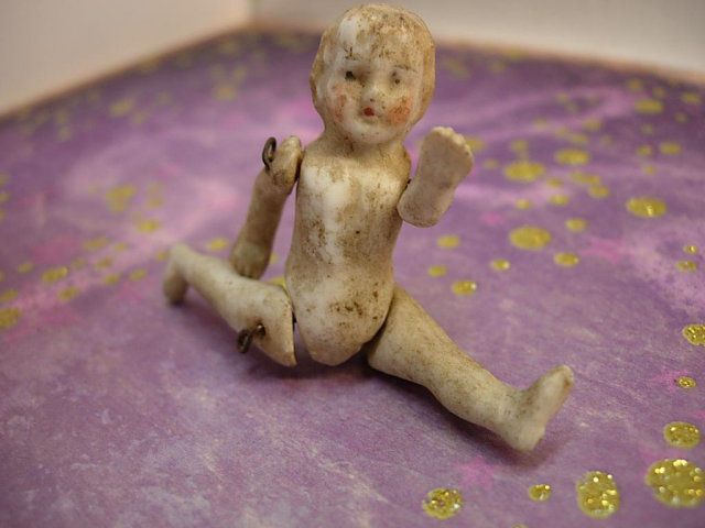 Poor Maltida Tiny Doll needs a home Left in an attic and abandoned