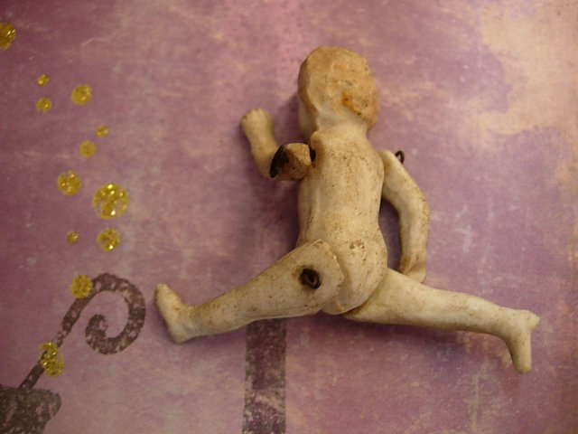 Poor Maltida Tiny Doll needs a home Left in an attic and abandoned