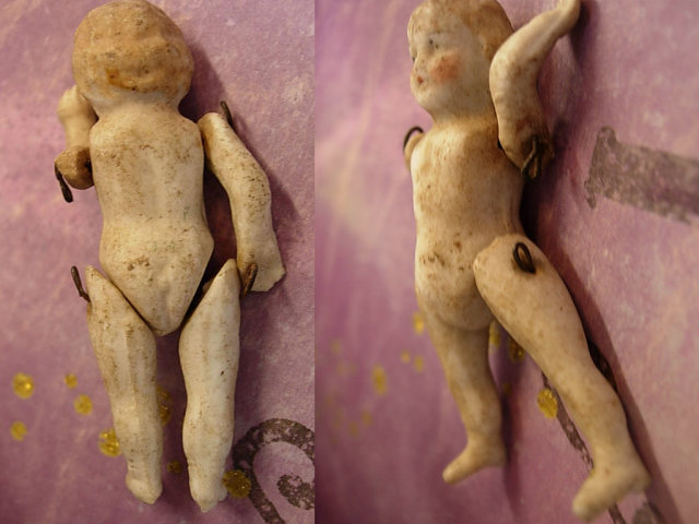 Poor Maltida Tiny Doll needs a home Left in an attic and abandoned