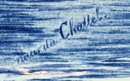 Large Vintage Blue Delft Charger Plate showing a Dutch Windmill on a Canal
