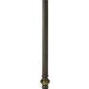 Dale Tiffany Lewellen Floor Lamp, Moss/Cream Hand-Rolled Art Glass, Pull Chains