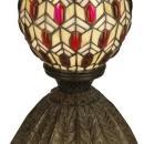 New Accent Lamp Antique Bronze/Verde Dale Tiffany 1-Light Reproduction Br DY-216