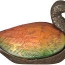 New Accent Lamp Amber Green Antique Bronze Plating Dale Tiffany 1-Light R DY-954